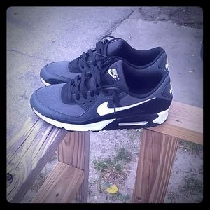 Nike Airmax 90 ,white/black/Charcoal grey